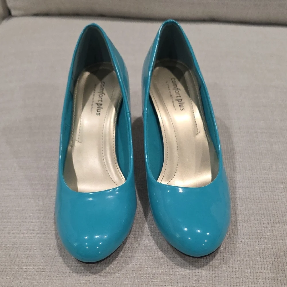 Comfort Plus by Predictions Teal Heels - Picture 4 of 6